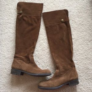 Franco Sarto Suede Boots